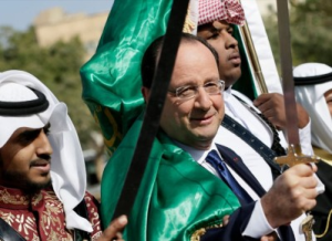 Hollande brandit le glaive de l'islam