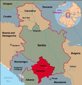 Kosovo-Carte