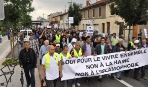 Valence - manif contre islamophobie