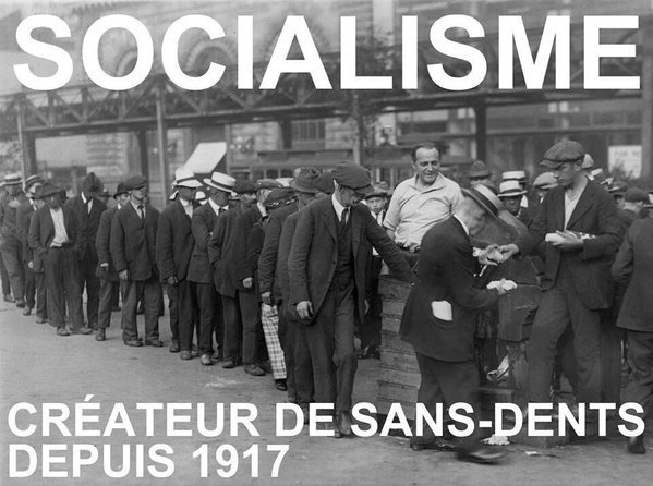 LE SOCIALISME, SYSTÈME GÉNÉRATEUR DE PAUVRETÉ (par l’Imprécateur)