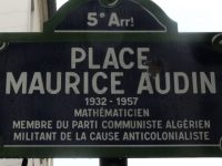 AFFAIRE AUDIN — LETTRE DU GÉNÉRAL PIQUEMAL AU PRÉSIDENT DE LA RÉPUBLIQUE