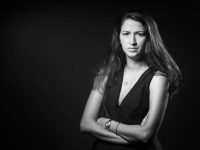 French-Maroccan journalist Zineb El Rhazoui, a former columnist at French satirical weekly Charlie Hebdo, poses during a photo session in Paris on December 13, 2016. (Photo by Joël SAGET / AFP)