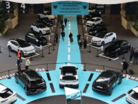 Salon de l'Automobile de Lyon 2022, le 7 avril 2022. Electric cars during the Salon de l'Automobile de Lyon, in French on April 7, 2022